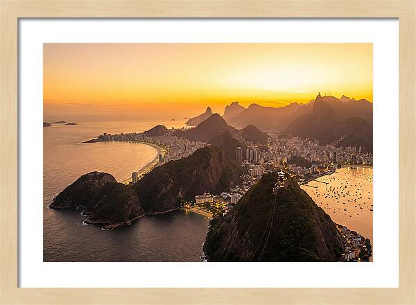 Rio De Janeiro From Sugarloaf