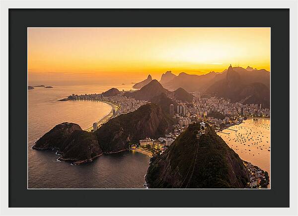 Rio De Janeiro From Sugarloaf