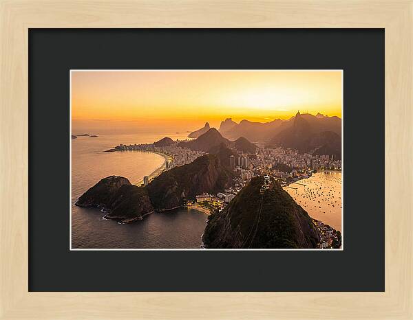 Rio De Janeiro From Sugarloaf