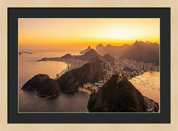 Rio De Janeiro From Sugarloaf