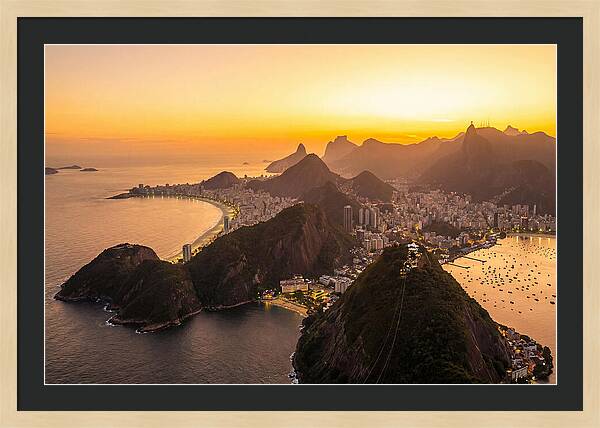 Rio De Janeiro From Sugarloaf