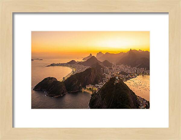 Rio De Janeiro From Sugarloaf