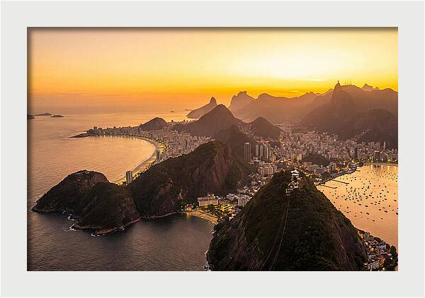 Rio De Janeiro From Sugarloaf