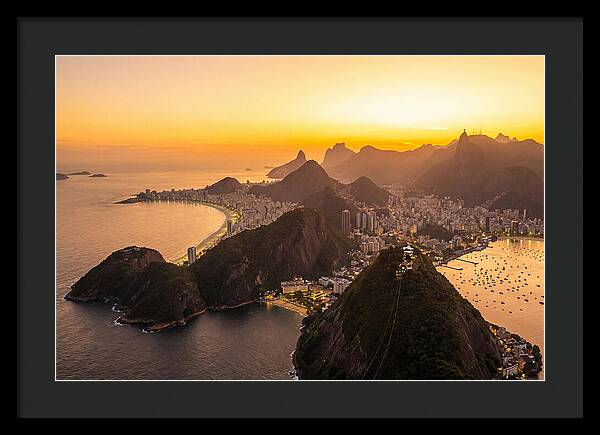 Rio De Janeiro From Sugarloaf