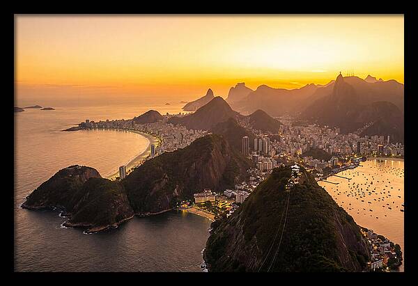 Rio De Janeiro From Sugarloaf