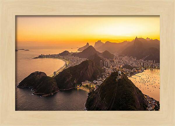 Rio De Janeiro From Sugarloaf