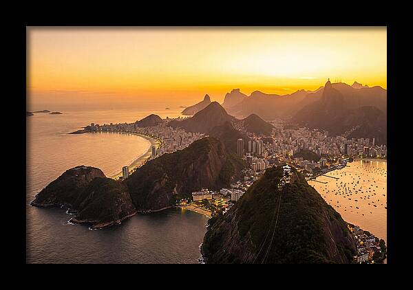 Rio De Janeiro From Sugarloaf