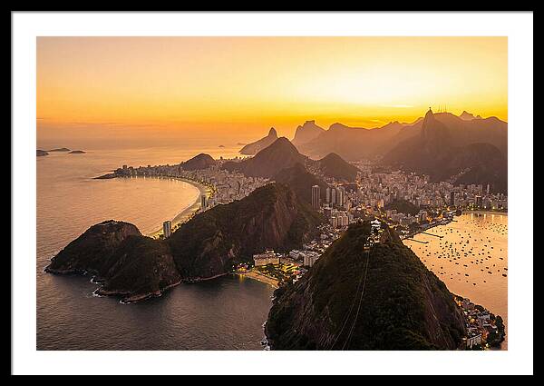 Rio De Janeiro From Sugarloaf