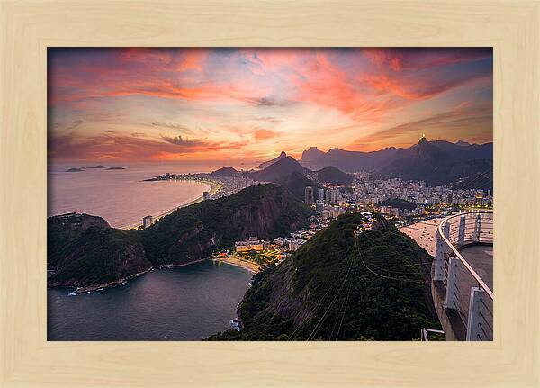Rio De Janeiro From Sugarloaf Mountain