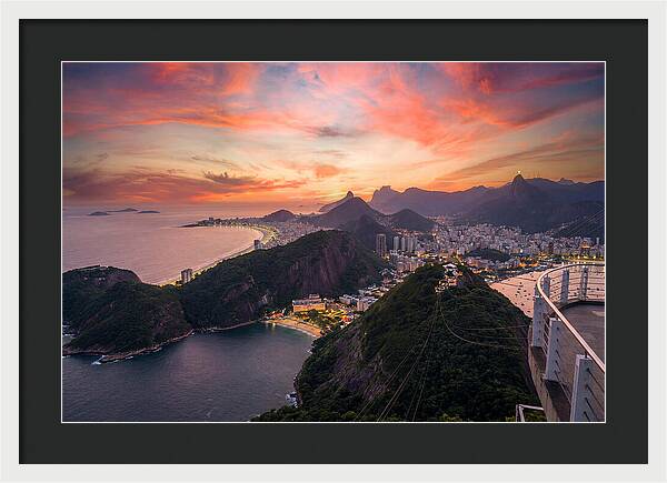 Rio De Janeiro From Sugarloaf Mountain