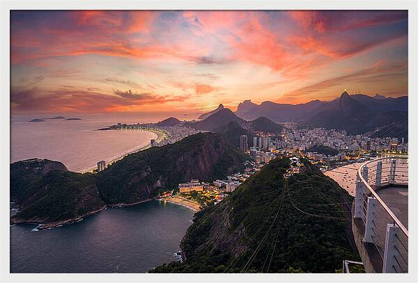 Rio De Janeiro From Sugarloaf Mountain