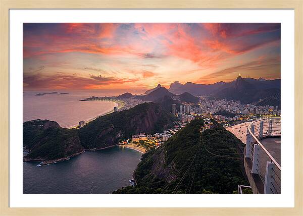 Rio De Janeiro From Sugarloaf Mountain