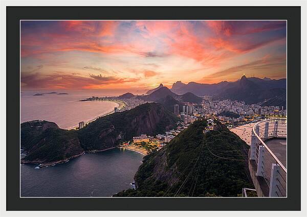 Rio De Janeiro From Sugarloaf Mountain
