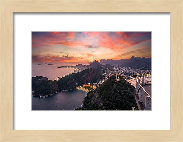 Rio De Janeiro From Sugarloaf Mountain