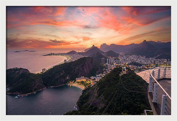 Rio De Janeiro From Sugarloaf Mountain