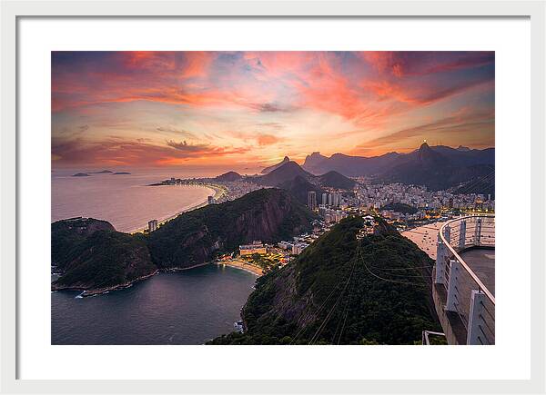 Rio De Janeiro From Sugarloaf Mountain