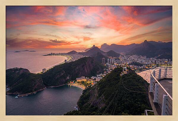 Rio De Janeiro From Sugarloaf Mountain