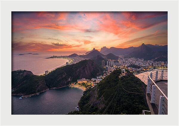 Rio De Janeiro From Sugarloaf Mountain