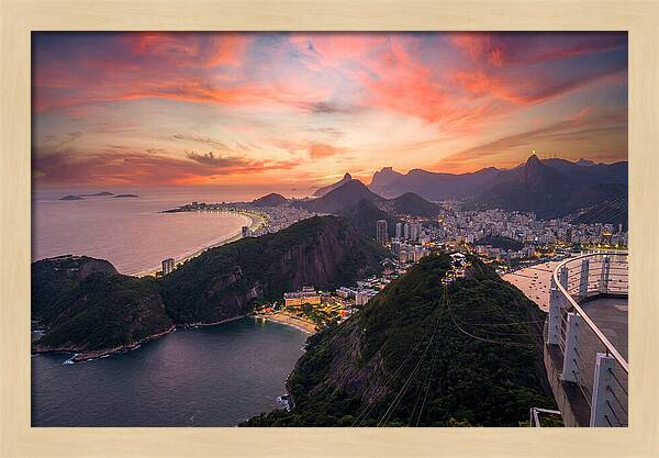 Rio De Janeiro From Sugarloaf Mountain
