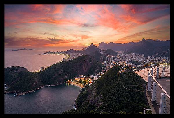 Rio De Janeiro From Sugarloaf Mountain