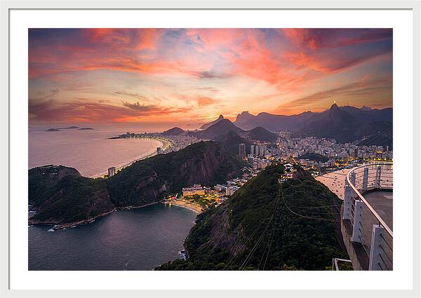 Rio De Janeiro From Sugarloaf Mountain