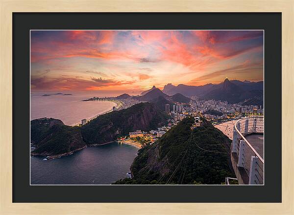 Rio De Janeiro From Sugarloaf Mountain