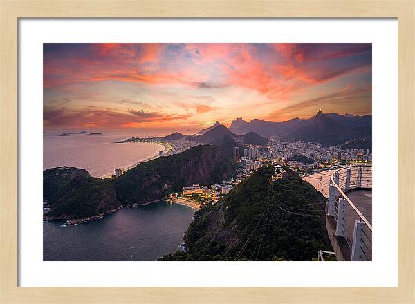 Rio De Janeiro From Sugarloaf Mountain
