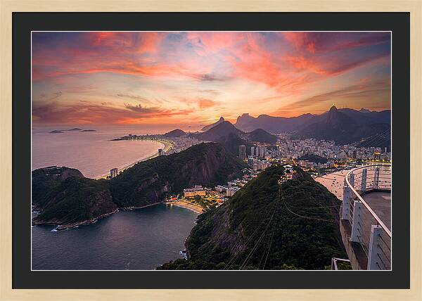 Rio De Janeiro From Sugarloaf Mountain