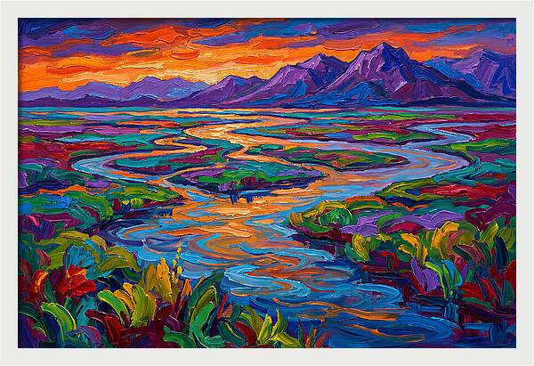 River Delta Serenity