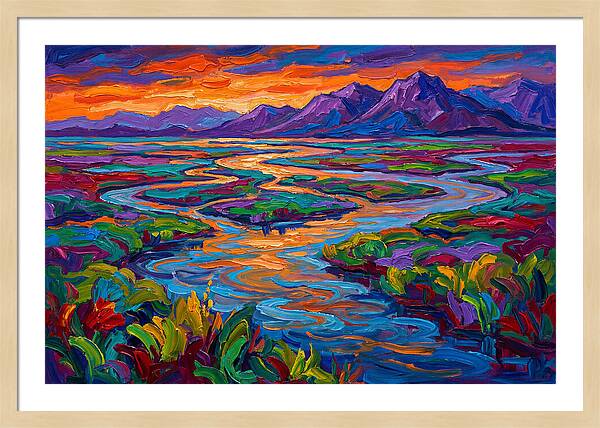 River Delta Serenity