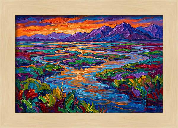 River Delta Serenity