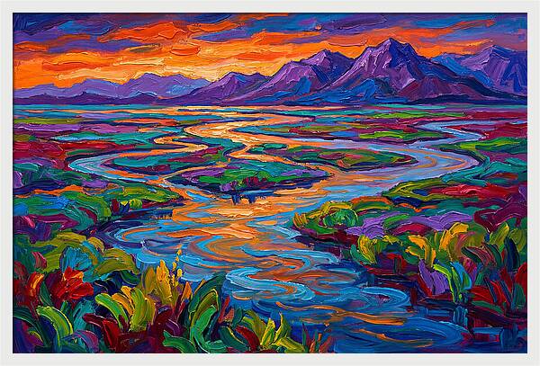 River Delta Serenity