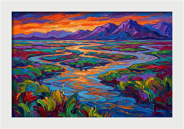 River Delta Serenity