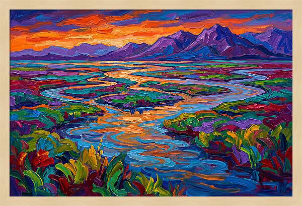 River Delta Serenity