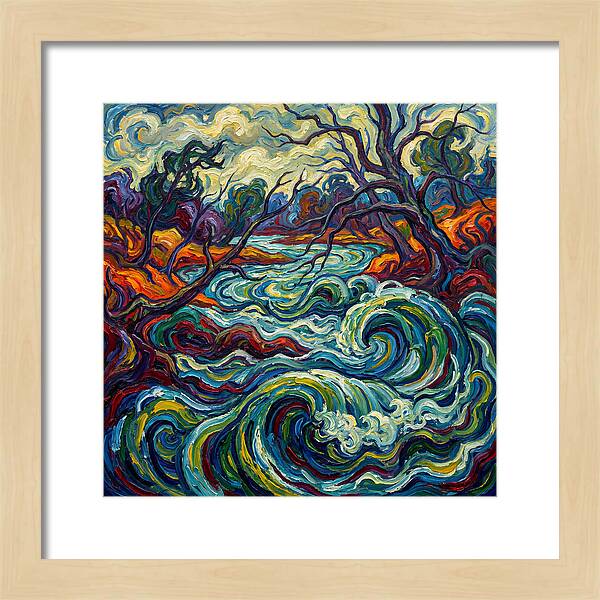 River Landscape Expressionism