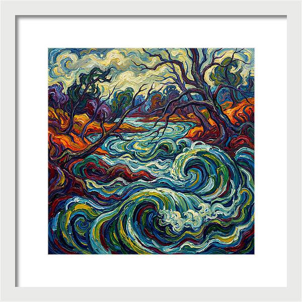 River Landscape Expressionism
