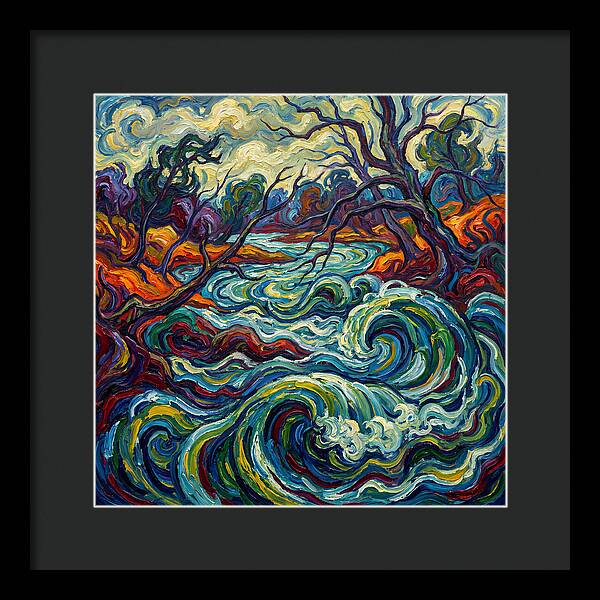 River Landscape Expressionism