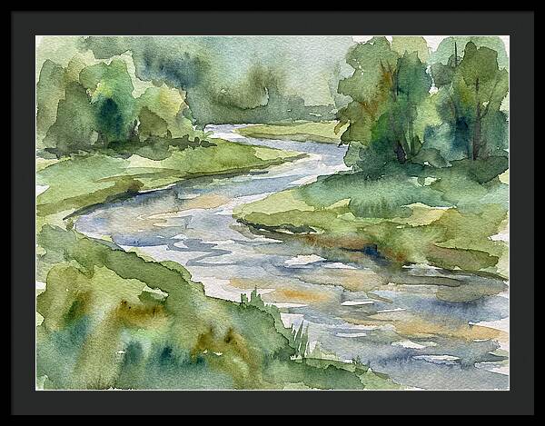 River Landscape Serenity
