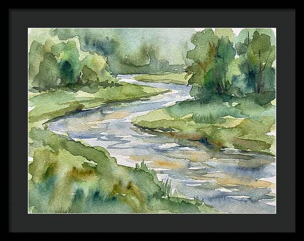 River Landscape Serenity