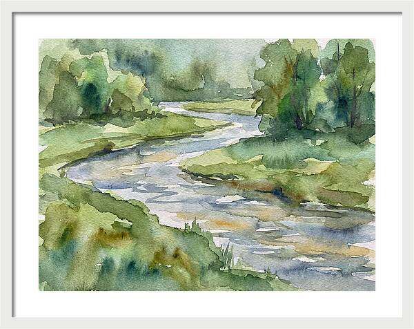 River Landscape Serenity