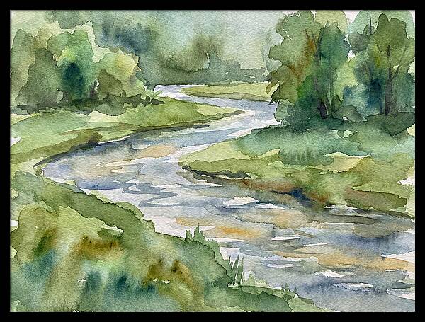 River Landscape Serenity