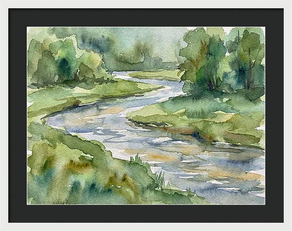 River Landscape Serenity
