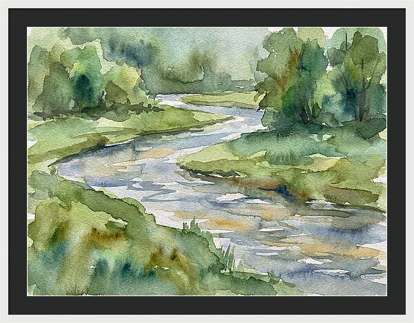 River Landscape Serenity