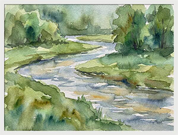 River Landscape Serenity
