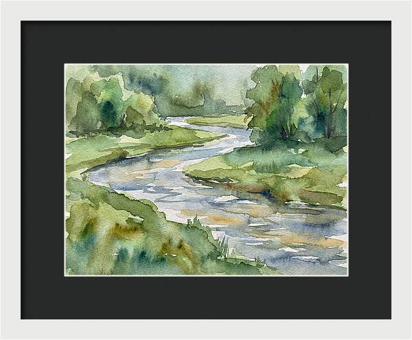 River Landscape Serenity