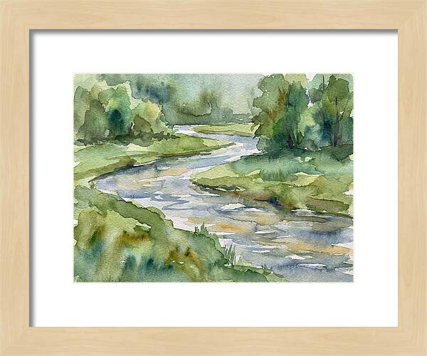 River Landscape Serenity