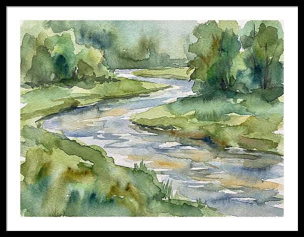 River Landscape Serenity