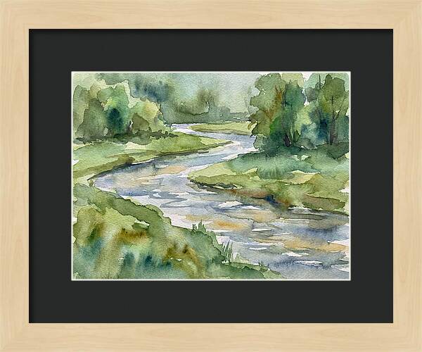 River Landscape Serenity
