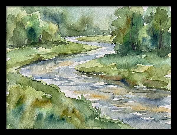 River Landscape Serenity