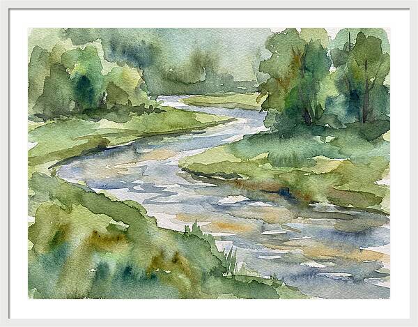 River Landscape Serenity